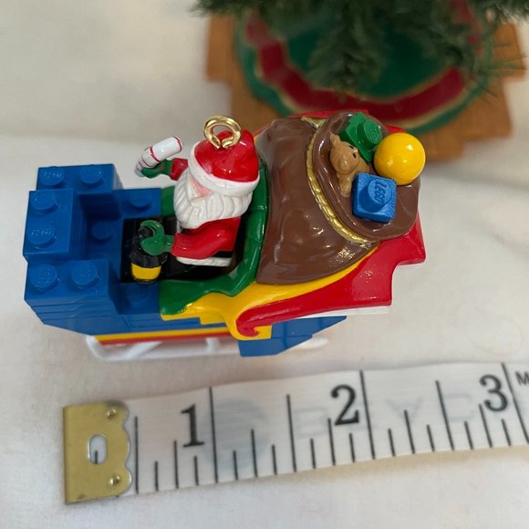 Santa LEGO Sleigh Hallmark Ornament - Picture 5 of 7